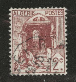 ALGERIA Scott 34 Used stamp from 1926-1939 set 