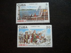 Stamps - Cuba - Scott# 3408-3409 - MNH Set of 2 stamps
