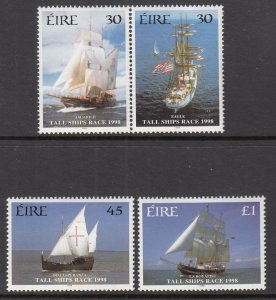 Ireland 1141-1145 Ships MNH VF