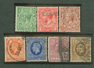 Great Britain #159-163/167/172 Used Single (King)