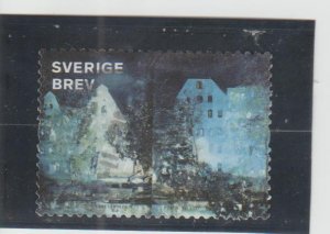 Sweden  Scott#  2805c  Used  (2017 Watercolor)