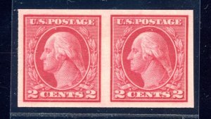 US SCOTT #459 PAIR MINT-SUPERB-OG-NH GRADED 98 W/ PSE CERT SMQ $1650