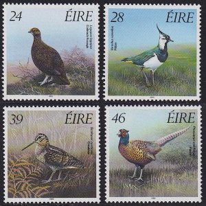 Ireland - 1989 - Scott #755-758 - MNH - Wildlife Gaming Birds