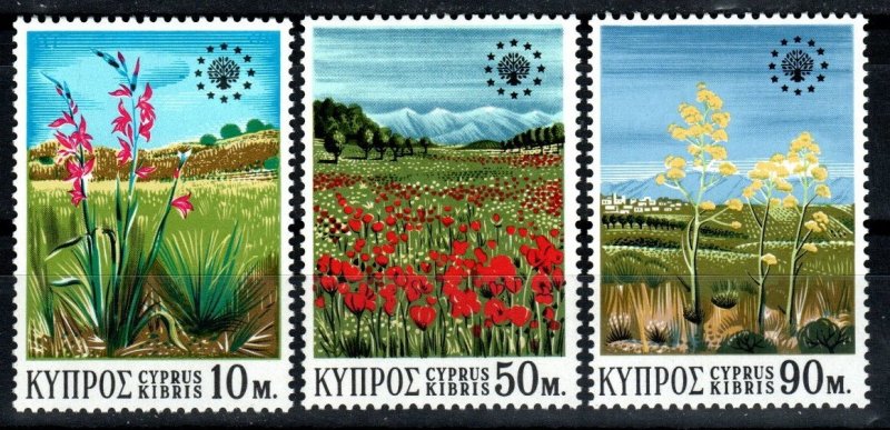 Cyprus #343-5 MNH