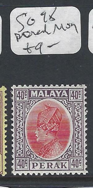 MALAYA PERAK  (P0502B)  SULTAN 40C  SG SG 98 MOG