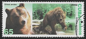 Cuba # 4280 - Bears - unused / CTO....{R11}