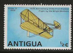 Antigua #495 MH Single