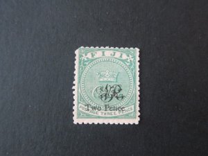 Fiji 1876 Sc 34 MH