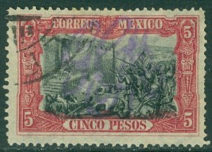 EDW1949SELL : MEXICO 1914 Scott #380 Very Fine, Used. Catalog $160.00.