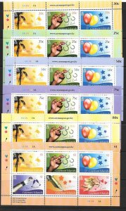 CAYMAN ISLANDS SG1149/84 2008 GREETING STAMPS MNH