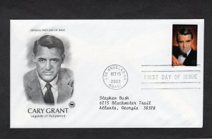 3692 Cary Grant, FDC PCS addressed