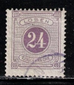 SWEDEN Scott # J18 Used