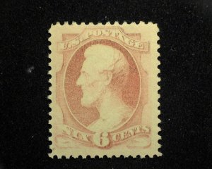 HS&C: Scott #186 Rich color and fresh. 4-15 PSE Vf MLH US Stamp
