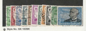 Germany, Postage Stamp, #C46-C56 Used Airmail, 1934,JFZ
