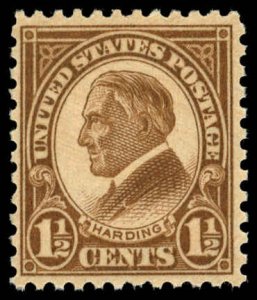 US Sc 633 MNH - 1927 1½¢ - Harding