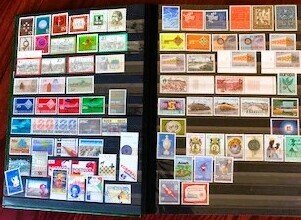 Stock Book = Europe 64 pages Filled with over 2000 Stamps - Most NH - Huge CV