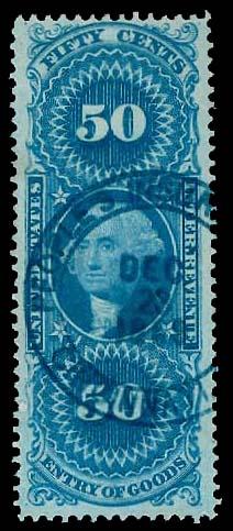 U.S. REV. FIRST ISSUE R55c  Used (ID # 81867)