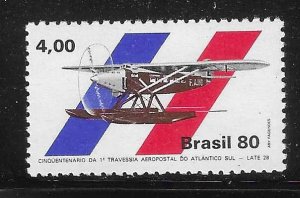 Brazil 1980 1st airmail flight across south Atlantic Sc 1700 MNH A2994