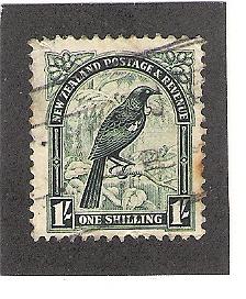 New Zealand #196, Tui Bird, Used**-