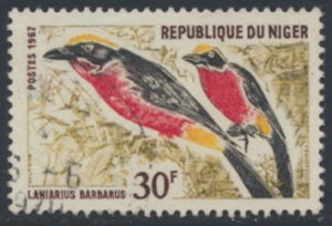 Niger   SC# 186  Used  Birds see details & scans 