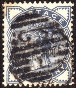1884, Great Britain, 1/2p, Used, Sc 98, Sg 187