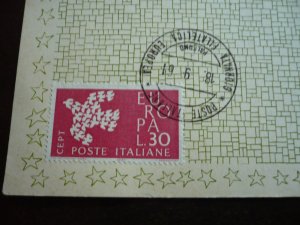 Postal History - Italy - Scott# 845-846 - First Day Cover