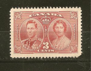 Canada SC#237 King George VI Coronation Mint Hinged