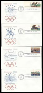 #1791-94 Summer Olympics Bazaar FDC Set