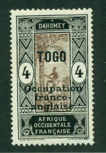 Togo 1916 #178 MH SCV(2024)=$0.35