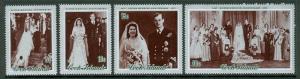 Cook Islands #335-338 Royal Silver Wedding (4v) MNH