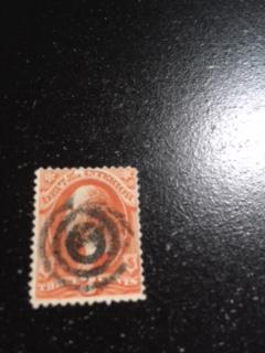 US sc O17 u fancy cancel