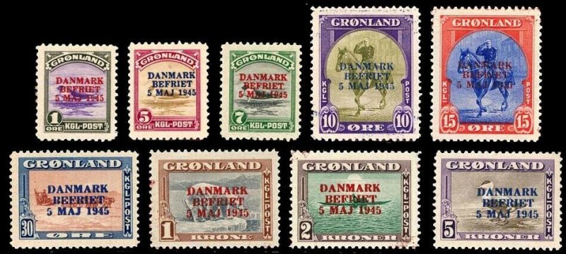 GREENLAND 19-27  Mint (ID # 83271)