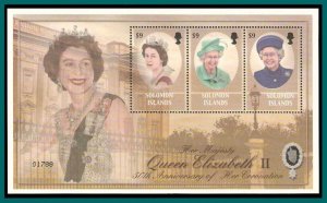Solomon Islands Stamps 2003 Coronation QEII, MS, MNH 966,SGMS1044