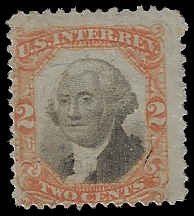 U.S. #R151 Used; 2c Washington Revenue (1874) (2)