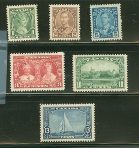 Canada #211-6  Single (Complete Set)
