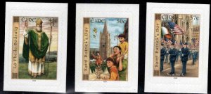 Ireland Scott 1460-1462 MNH** St. Patrick's Day self adhesive set