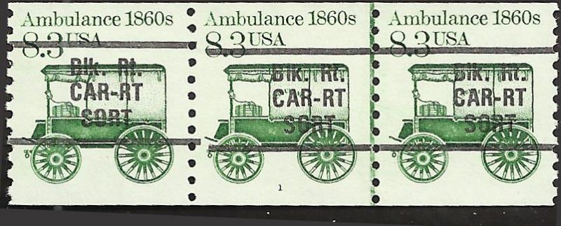 P.N.C. 1 # 2128a MINT NEVER HINGED PRE-CANS. AMBULANCE