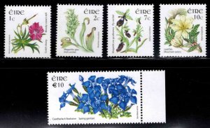 Ireland Scott 1606-1610  MNH** Flower stamp set