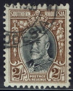 SOUTHERN RHODESIA 1931 KGV FIELD MARSHALL 2/- PERF 11½ USED