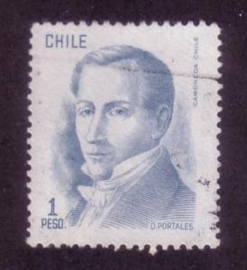 Chile Sc. # 481 Used