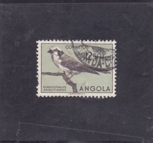 ANGOLA PORTUGUESE COLONIES , STAMP BIRDS 12,5 A.