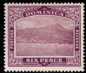 DOMINICA Scott 42 MH* wmk 3