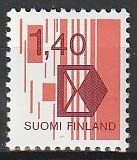 1984 Finland - Sc 690 - MNH VF - 1 single - Letters