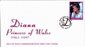 Isle of Man, Worldwide First Day Cover, Royalty