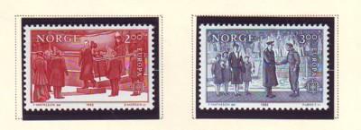 Norway Sc 805-6 1982 Europa stamp set mint NH