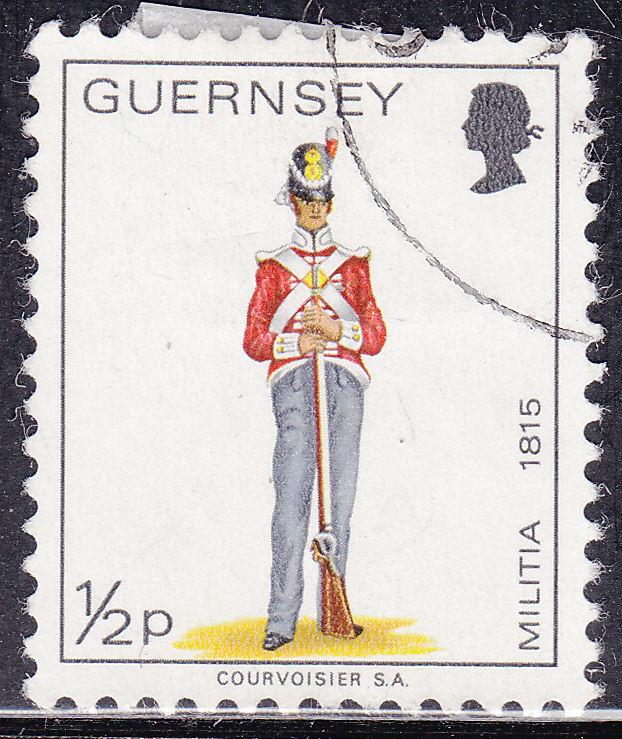 Guernsey 95; 1815 Guernsey Royal Militia Guard 1974