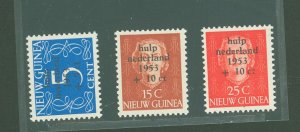 Netherlands New Guinea #B1-B3  Single (Complete Set)