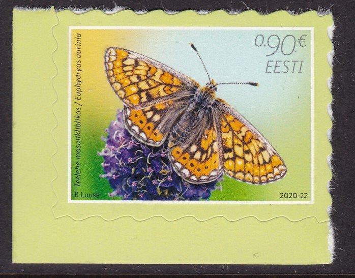 Estonia, Fauna, Butterflies MNH / 2020