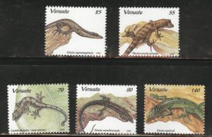 VANUATU Scott 649-653 MNH** set 