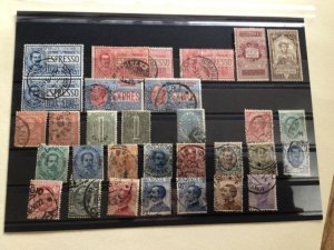 Italy mounted mint & used stamps A12900